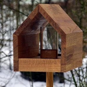 Dobar-Design-Futterhaus »Bauhaus I« - braun - Eiche -