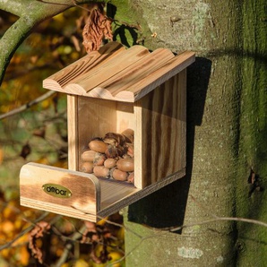 Dobar-Eichhörnchen-Futterstation - naturfarben -
