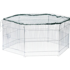 Dobar Freilaufgehege für Jungtiere 123 x 106 x 60 cm GLO689401382