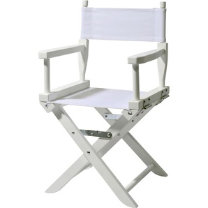 Dobar Regiestuhl für Kinder weiß 32,5 x 34,5 x 61,5 cm GLO691351246