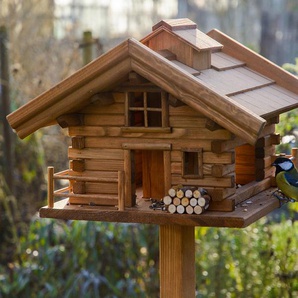 Dobar Vogelfutterhaus »Tirol« - Braun - Kiefer -