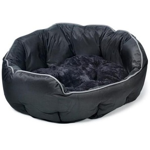 Dogman Bed Buddy Oval Black XL 90x70x26cm