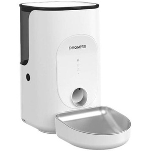 Dogness F16 WiFi 5G 4L smart food dispenser with stainless steel container white