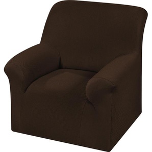 ZHFEL Sesselschoner Sesselbezug Weihnachtsdeko Relaxsessel Sesselhusse 1 Sitzer Sesselüberzug Antirutsch Langlebig Xmas Deko Sesselüberwurf für Wohnkultur-A