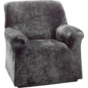 Dohle&Menk Sesselhusse Susi, (1 St.), in hochwertiger Stretch Qualität Sesselhusse, Mischgewebe grau Sesselhussen Hussen Überwürfe