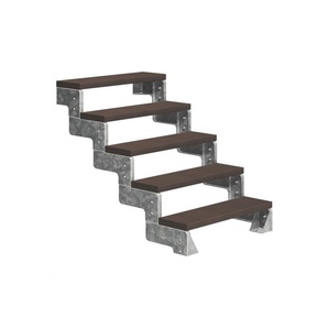 Dolle Außentreppe Gardentop 5 Stufen ohne Geländer, Breite 100 cm, Trimax, braun GLO781602613