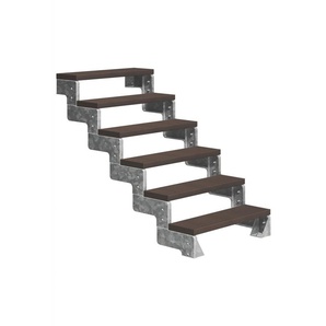 Dolle Außentreppe Gardentop 6 Stufen ohne Geländer, Breite 100 cm, Trimax, braun GLO781602606