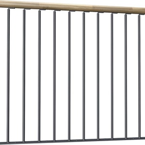 Dolle Brüstungsgeländer für Spindeltreppe Winnipeg Handlauf Eiche 150 cm GLO781602932