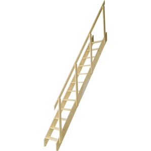 Dolle Raumspartreppe Kiel Fichte gerade GLO781602387