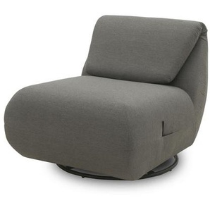 Domo Collection Drehsessel mit Sunbrella®-Stoff, Flanelle