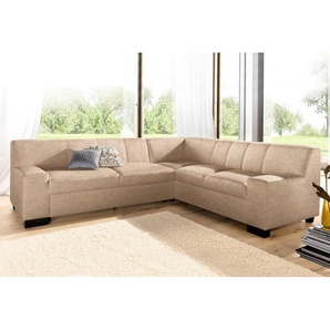 DOMO collection Ecksofa Norma L-Form, wahlweise mit Bettfunktion