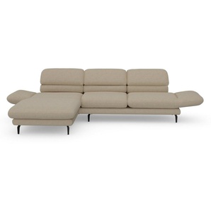 DOMO collection Ecksofa Padova L-Form, auch mit Drehfunktion erhältlich