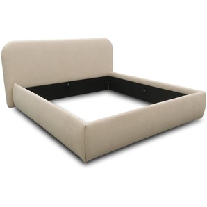 DOMO collection Polsterbett, 180x200 cm, creme