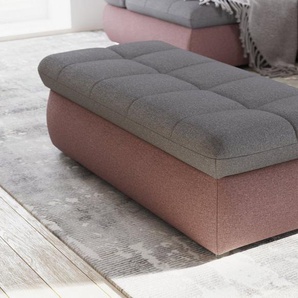 DOMO collection Polsterhocker Moric, inklusive Stauraum