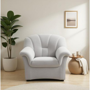 DOMO collection Sessel Flores, wahlweise mit Federkern (nicht bei Microfaser PRIMABELLE®-Struktur)