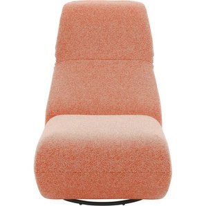 DOMO collection Sessel Sonner, wahlweise mit Swivelfunktion, Um 360 Grad drehbar, Rücken aufstellbar, Drehsessel