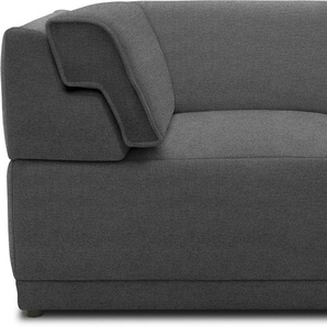 DOMO collection Sofa-Eckelement 800007, Rückenkissen aufstellbar, unendlich erweiterbar