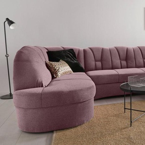 DOMO collection Wohnlandschaft Papenburg U-Form, in großer Farbvielfalt, wahlweise Bettfunktion, frei im Raum stellbar