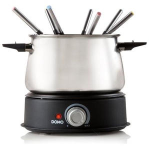 DOMO DO 706 F Edelstahl Fondue Elektro Fondue Set f. 8 Pers.