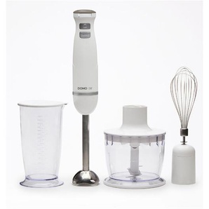DOMO DO 9144 M Mixer-Set PUUR 3in1 Stabmixer mit Zerkleinerer und Schneebesen