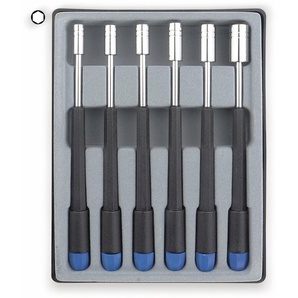 DONAU ELEKTRONIK Steckschlüssel-Satz 280-65, Sechskant, 4…8 mm, 6-teilig