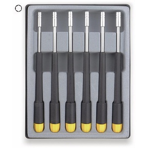 DONAU ELEKTRONIK Steckschlüssel-Satz 280-66, Sechskant, 2…4 mm, 6-teilig