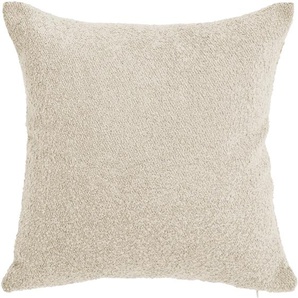 Kissenhülle DONE. Touch Kissenbezüge Gr. B/L: 65 cm x 65 cm, 1 St., Polyester-Acetat, beige (sand) Kissenbezüge Einfarbige Kissenhülle aus weichem Bouclé-Stoff