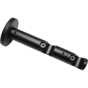 Doppel-Kombiträger Memphis 2-Lauf offen für Ø 16 mm Schwarz-Matt