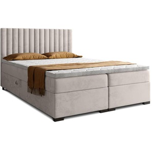 Doppelbett 140x200 cm mit Bettkasten ERIC dunkelblau Mono 242