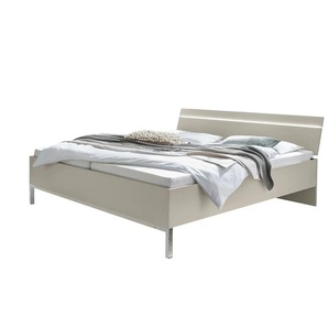 Doppelbett 180 x 200 cm  Vitreo Neo ¦ beige ¦ Maße (cm): B: 185,4 H: 86