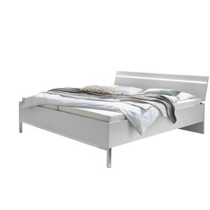 Doppelbett 180 x 200 cm  Vitreo Neo ¦ weiß ¦ Maße (cm): B: 185,4 H: 86