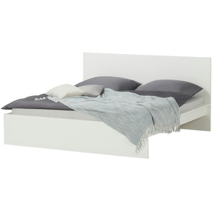 Doppelbett  Melby ¦ weiß ¦ Maße (cm): B: 196 H: 100 T: 205