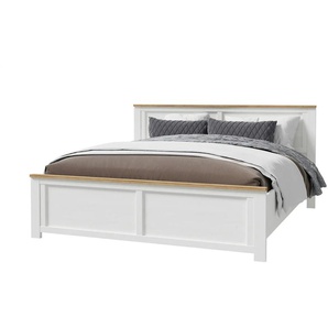 Doppelbett - weiß - Materialmix - 198 cm - 103 cm | Möbel Kraft