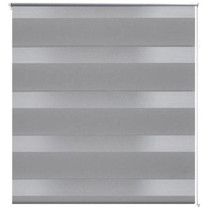 Doppelrollo 120 x 230 cm grau vidaXL