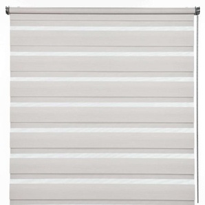 Doppelrollo de luxe Creme-Melange