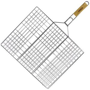 Doppelter rechteckiger Grillrost 50/70 x 40 cm Hespéride