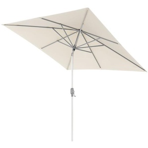 Doppler ACT 240 x 240 AUTO-TILT Sonnenschirm 240 x 240 cm Mittelmastschirm Kurbelschirm 4 Farbvarian 820 Natur
