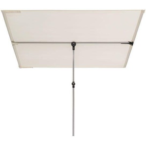 DOPPLER Active Balkonblende, natur, Alu/Polyester, 180x130 cm, höhenverstellbar, drehbar 495903820