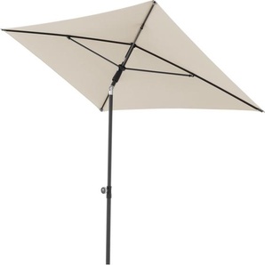 Doppler ACTIVE Green Edition 200 x 120 cm Sonnenschirm in 4 Farbvarianten Mittelmastschirm Balkonsch 820 Natur 473586 820