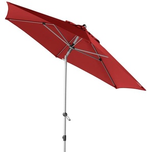 Doppler Expert Auto Tilt ø 280 cm Sonnenschirm 6 Farbvarianten Mittelmastschirm 428441 833 Bordeaux