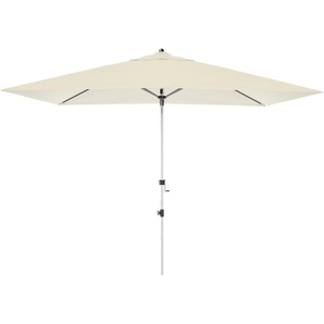 Rechteckschirm DOPPLER Expert Auto Tilt Standschirme beige (natur) Sonnenschirme UV-beständig, Maße: 300x200 cm