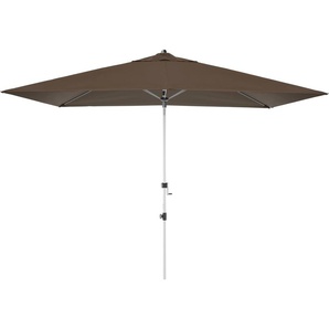 Rechteckschirm DOPPLER Expert Auto Tilt Standschirme braun (mocca) Sonnenschirme UV-beständig, Maße: 300x200 cm
