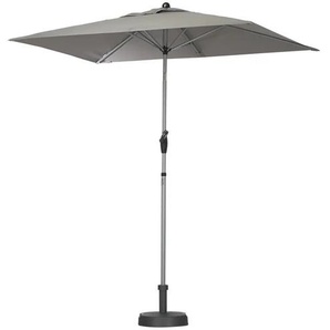 doppler Sonnenschirm mit Kurbelmechanik Doppler Select - grau - Materialmix - 140 cm - 246 cm | Möbel Kraft