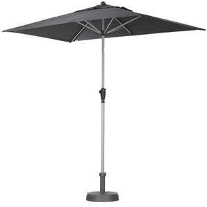 doppler Sonnenschirm mit Kurbelmechanik Doppler Select - grau - Materialmix - 140 cm - 246 cm | Möbel Kraft