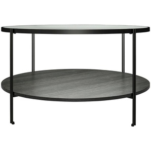 Dorel Home Couchtisch Wainwright (1-St), mit Tischplatte aus Glas, Ablageboden, Breite 81,5 cm, Höhe 45 cm