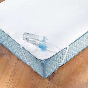 Matratzenauflage DORMISETTE PROTECT & CARE Protect Care Matratzenzubehör Gr. B/L: 100 cm x 200 cm 2 St., weiß Matratzenschoner Topper wasserdicht