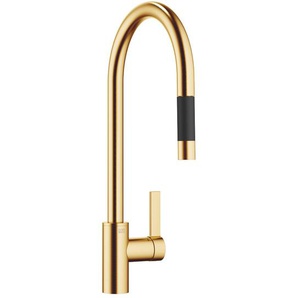 Dornbracht Tara Ultra Pull-Down Messing Geb�rstet 33 870 875-28 Hochdruckarmatur