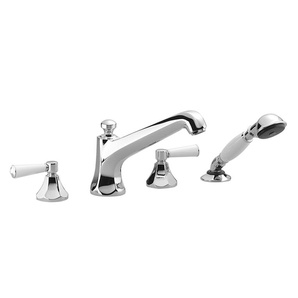 Dornbracht Wannen-Vierlochbatterie Madison Flairfür Wannenrandmontage 22,5cm messing 27 502, 27502370-09