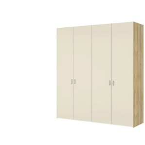 Dreamer eXpress Drehtürenschrank  Dreamer ¦ beige ¦ Maße (cm): B: 202,5 H: 220 T: 58.5