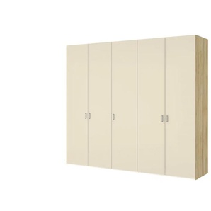 Dreamer eXpress Drehtürenschrank  Dreamer ¦ beige ¦ Maße (cm): B: 252,8 H: 220 T: 58.5